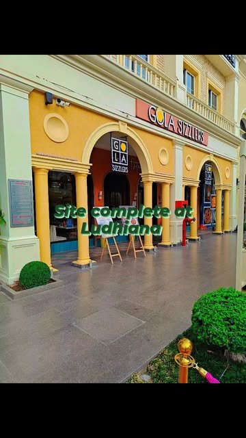 Restaurant frontage in Ludhiana — Mamta Glass House Instagram