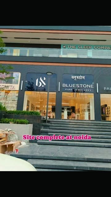Glass storefront in Noida